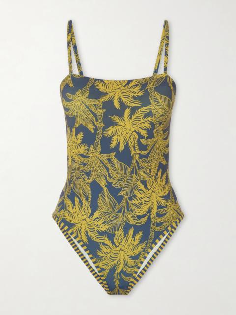 Tropical Printed Swimsuit