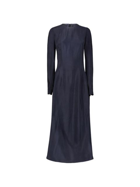 long-sleeve maxi dress