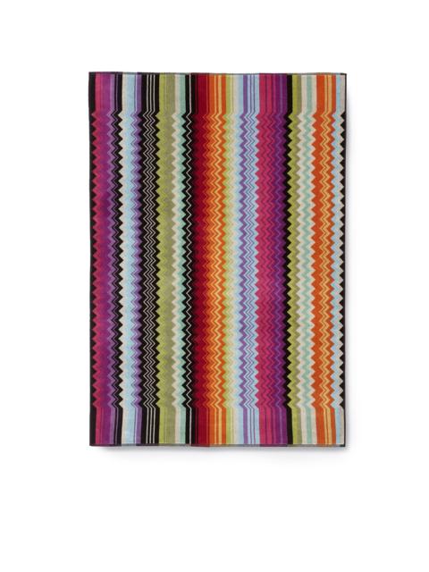 Giacomo chevron print bath towel