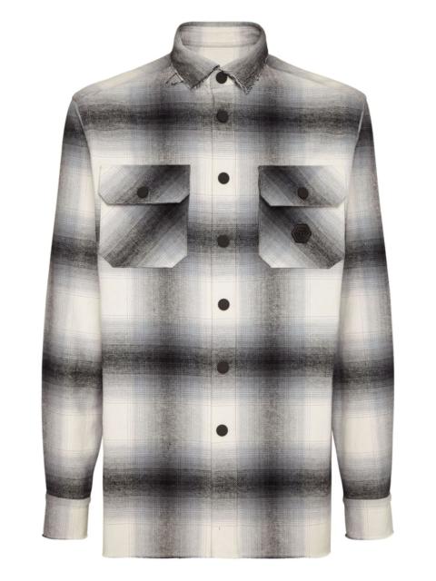 plaid overshirt
