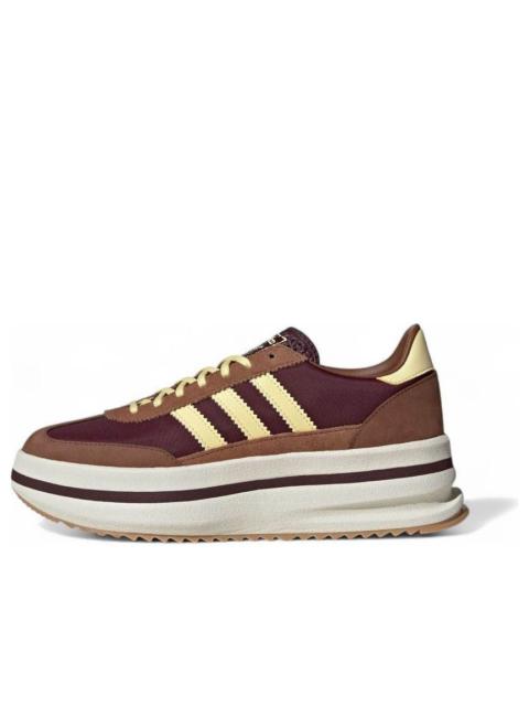 (WMNS) adidas SL 72 Stack 'Burgundy Yellow Brown' JQ6420