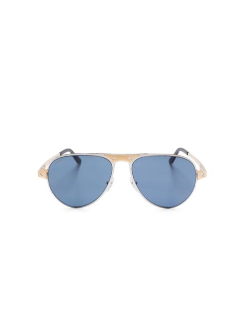 pilot-frame sunglasses