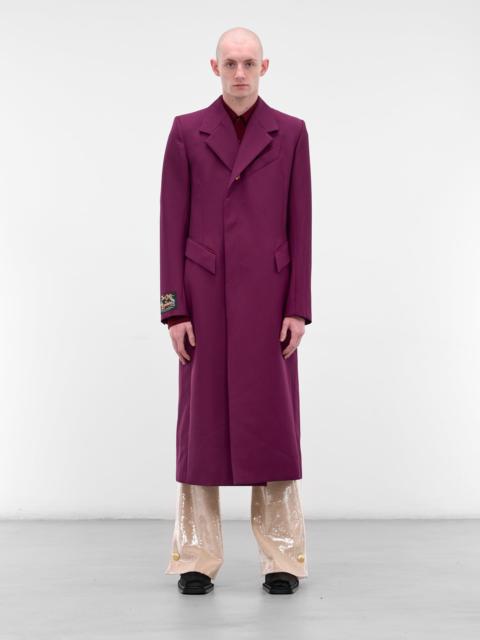 Fuchsia Tailored Long Coat