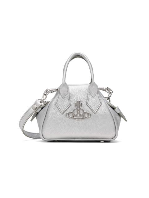 Silver Mini Yasmine Bag