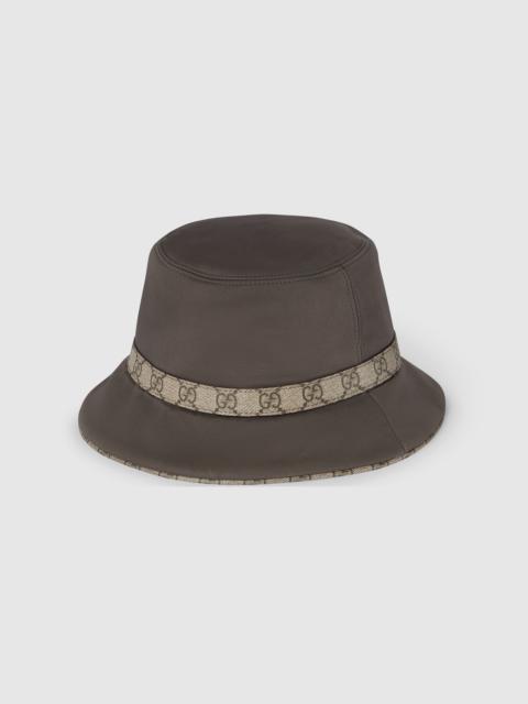 Cotton fedora with Double G