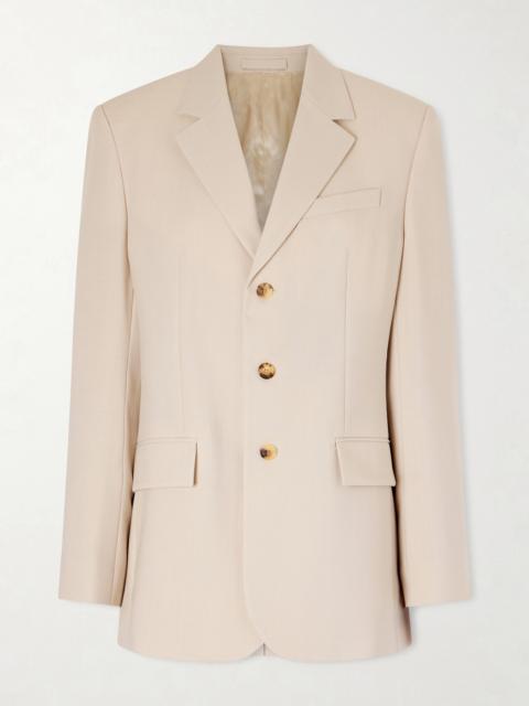 Wool-crepe Blazer