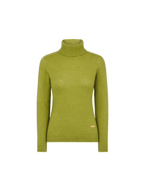 TURTLENECK KNIT WITH TOM FORD METAL PLAQUE