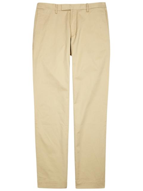 Slim-leg stretch cotton chinos