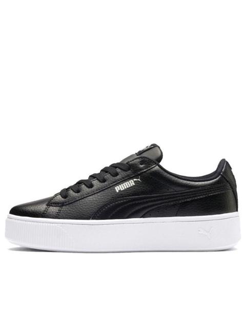 (WMNS) PUMA Vikky Stacked Black 369143-01