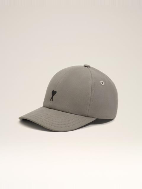 GREY COTTON AMI DE COEUR EMBROIDERY CAP