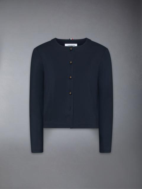 COMPACT MILANO CREW NECK CARDIGAN