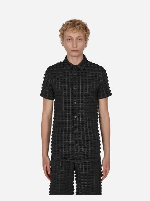2.5 Pyramid Embossed Shirt Black