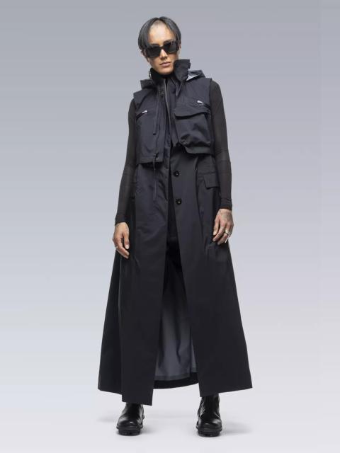 SAC-J6010 sacai / ACRONYM Trench Dress Black