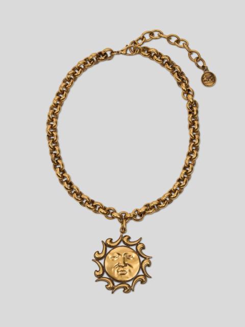 NECKLACE WITH SUN AND RAYS