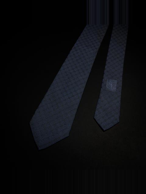 Interlocking G silk jacquard tie