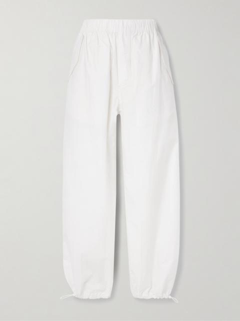 Beach Cotton-blend Shell Track Pants