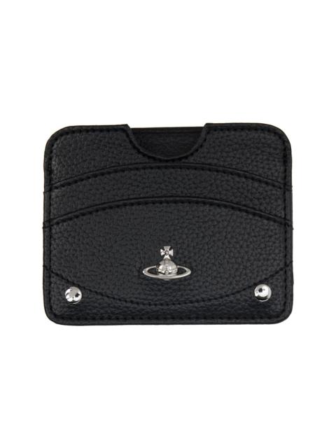Black Half Moon Card Holder