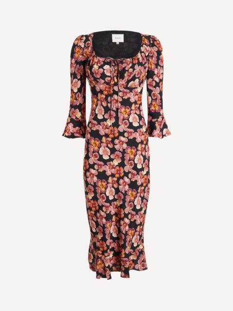 Kiley Floral Midi Dress