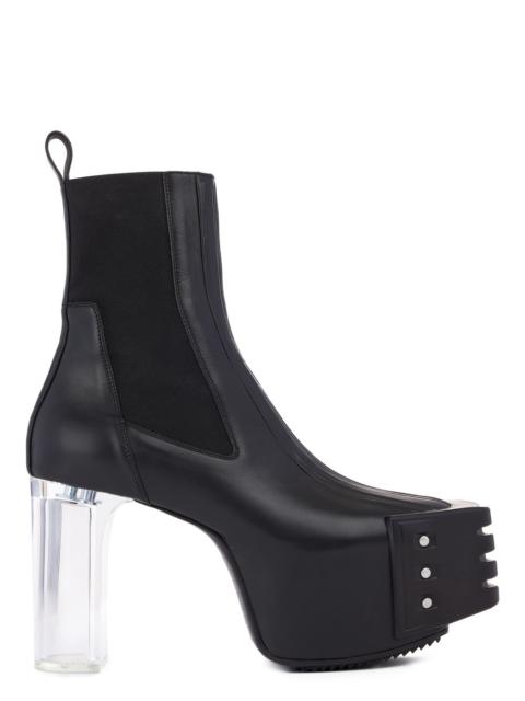 Leather Platform Boots