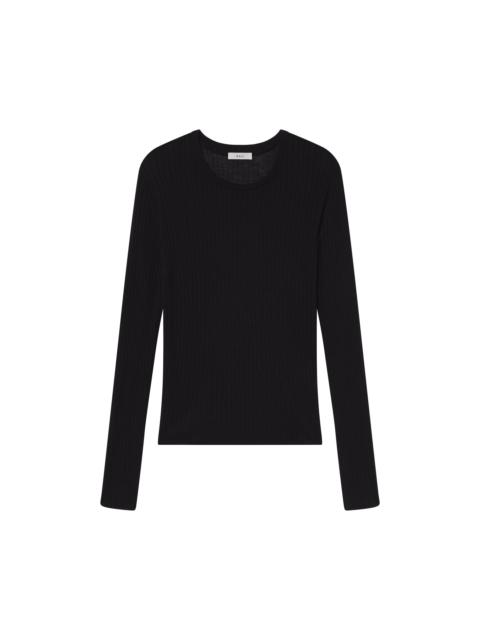 Kyle Ribbed Merino Top