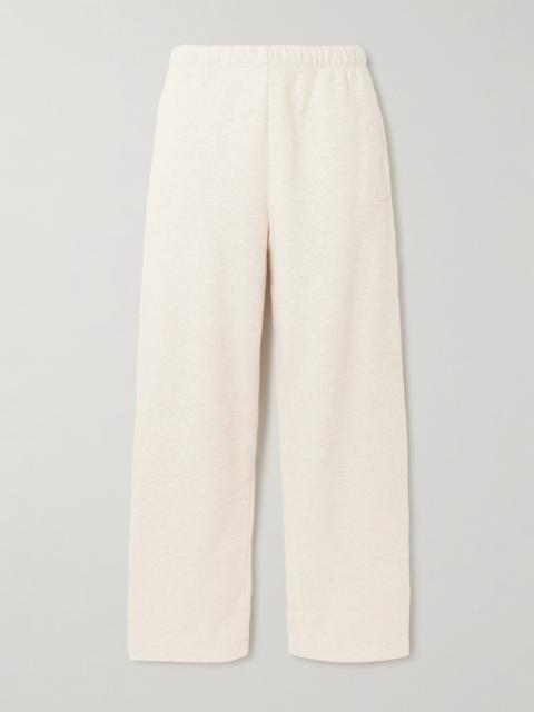 Classic Cotton-blend Jersey Straight-leg Pants