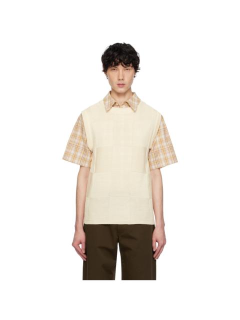 Off-White Damier Knit Vest