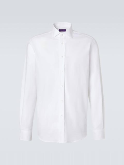Cotton poplin shirt