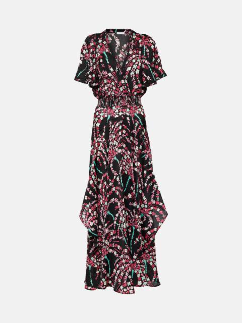 Mabelle printed maxi dress