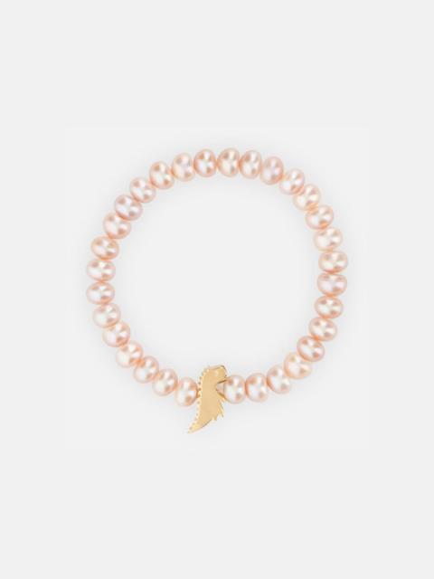 DINO BOLD PINK PEARL BRACELET