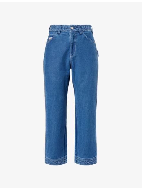 Knolly Brook Embroidered Denim Jeans