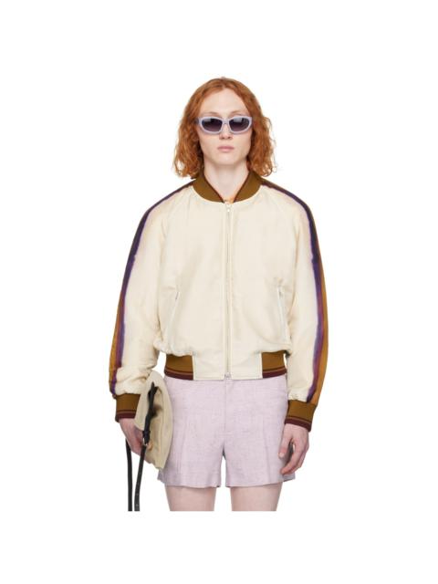 Off-White Printed Bomber Jacket