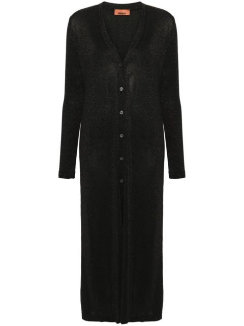 glitter-detail cardigan