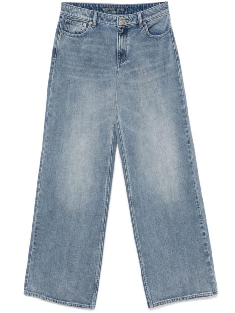 wide-leg jeans