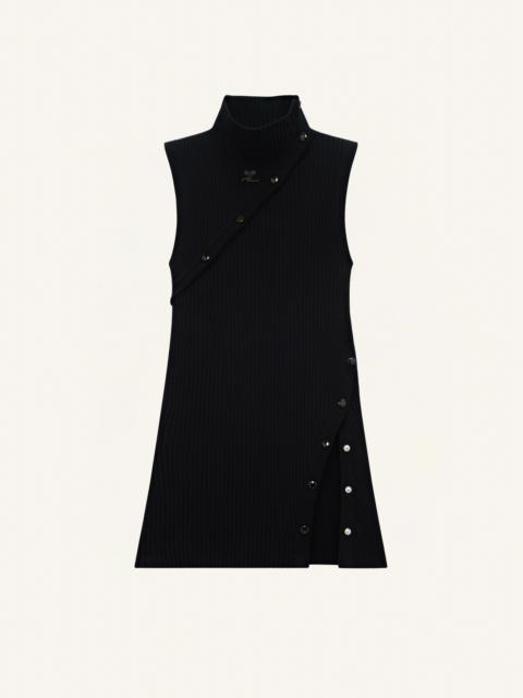 MULTI STYLING RIB KNIT TOP