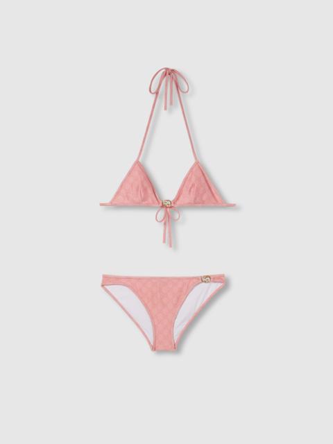 GG stretch jersey bikini