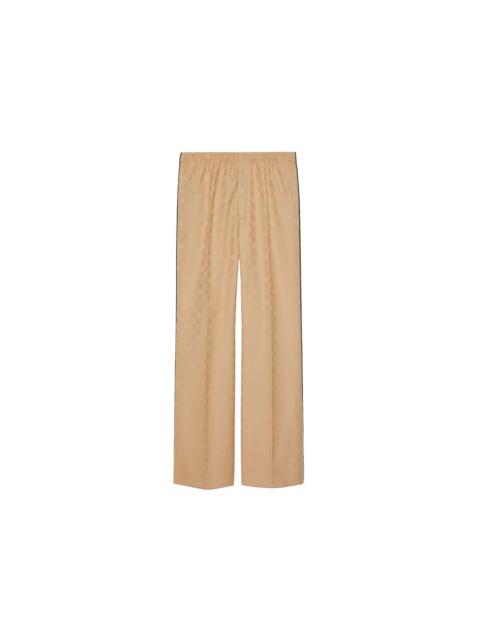 Gucci x adidas GG Trefoil Jacquard Pant Beige