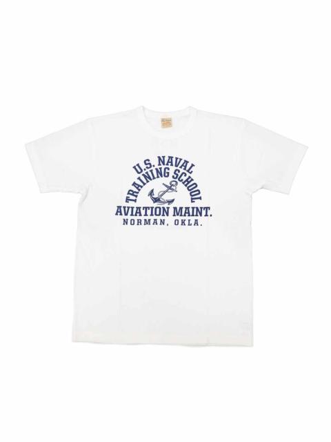 GOVERNMENT ISSUE T-SHIRT - U.S. NAVAL TRAINING SCHOOL - BR79573