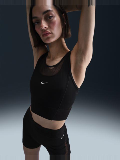 Nike Pro Women's Dri-FIT Cropped Tank Top