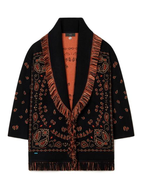Bandana Jacquard Cardigan