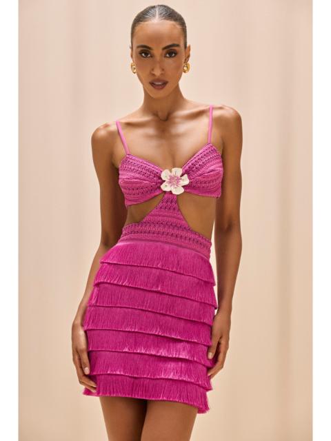 LYA FRINGE MINI DRESS