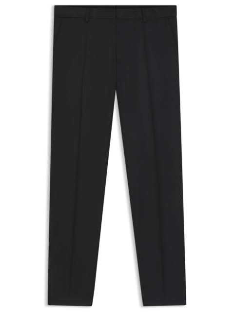 SLIM-FIT TROUSERS IN VIRGIN-WOOL SERGE