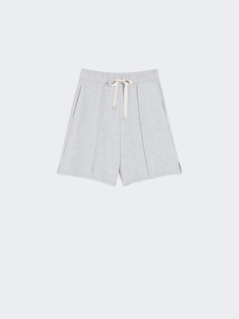 MAESTA Cotton fleece shorts