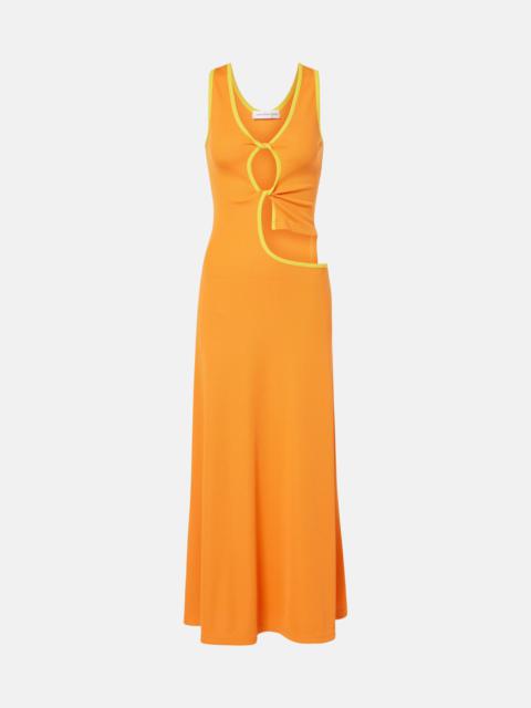 Open Twist maxi dress