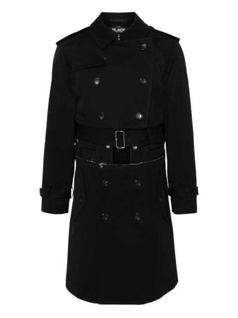 twill trench coat