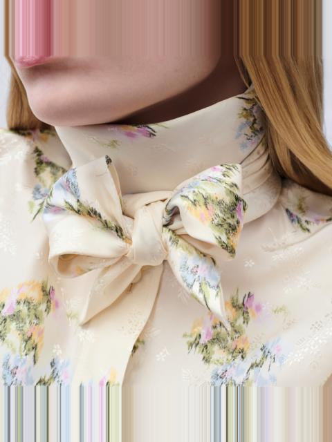 Dior Secret Garden Adjustable Bow Tie Collar