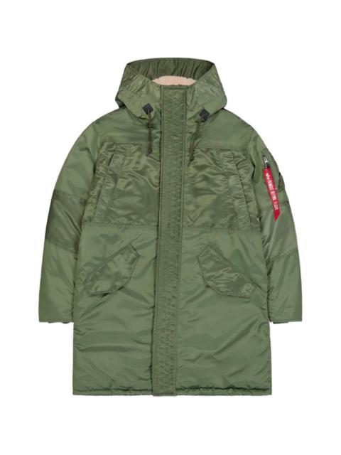 hooded parka