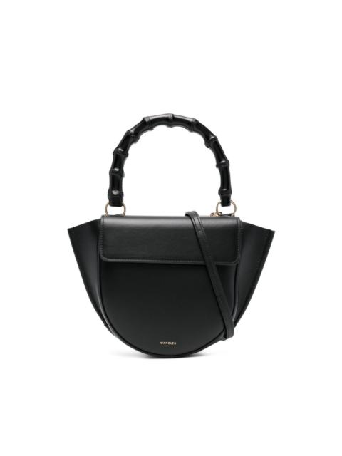 bamboo-handle tote bag