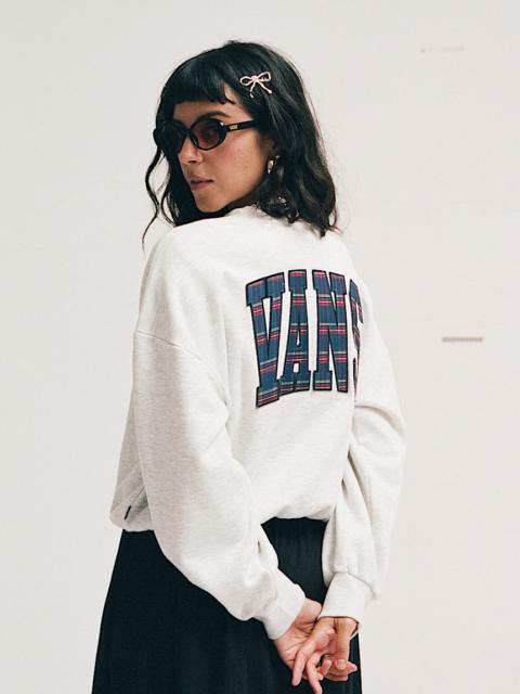 Tartan Up Retro Crew Sweatshirt