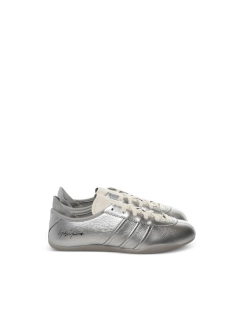 Tokyo signature stripe leather sneakers
