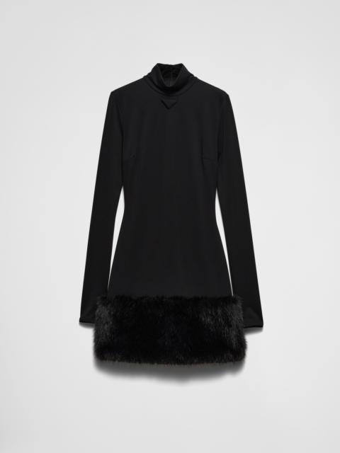 Stretch jersey dress